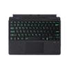 Type Cover for Microsoft Surface Pro or Portable Slim Wireless Keyboard with Touchpad Tablet Keyboard 8, 9, 10, X, (Black, Backlit)