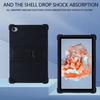 4 Thicken Cornors Soft Silicon Cover with Kickstand For Blackview Tab 15 Pro Case 10.5" Tablet PC Shockproof Protector Funda