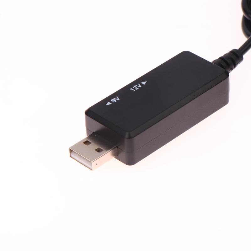 1 Комплект DC 5V в 12V USB-кабель Повышающий преобразователь Повышающий шнур для Wi-Fi роутера, модема, вентилятора 5.5*2.1 мм Wi-Fi к Powerbank Кабельный соединитель