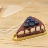 50Pcs Disposable Cake Slice Boxes Triangular Dessert Containers Cheesecakes Box  Wedding Party