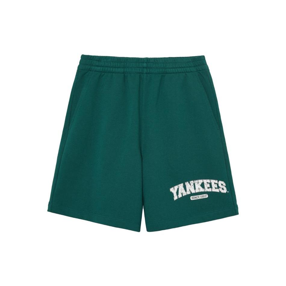 MLB Varsity Logo 5 Piece Shorts NY Letter Print Casual Shorts Unisex 3ASPV0633-50GNP