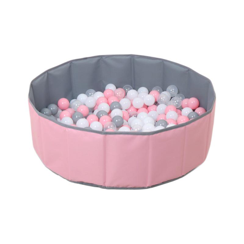 Ocean Ball Pit: Children's Foldable Indoor Playpen with Colorful Balls