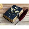 New Leather Butterfly Journal Writing Notebook Sketchbook Blank Spell Book Poetry Notepad Book Book for Men Women Gift 7/5