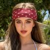 Sweat-absorbent Makeup Headband Elastic Women's Hairband New Yoga Headband