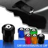 4Pcs Car Wheel Tires Bolt-in Valve Caps Badge Car Accessories For Dacia Clio Laguna 2 Megane 2 3 Duster Logan Captur