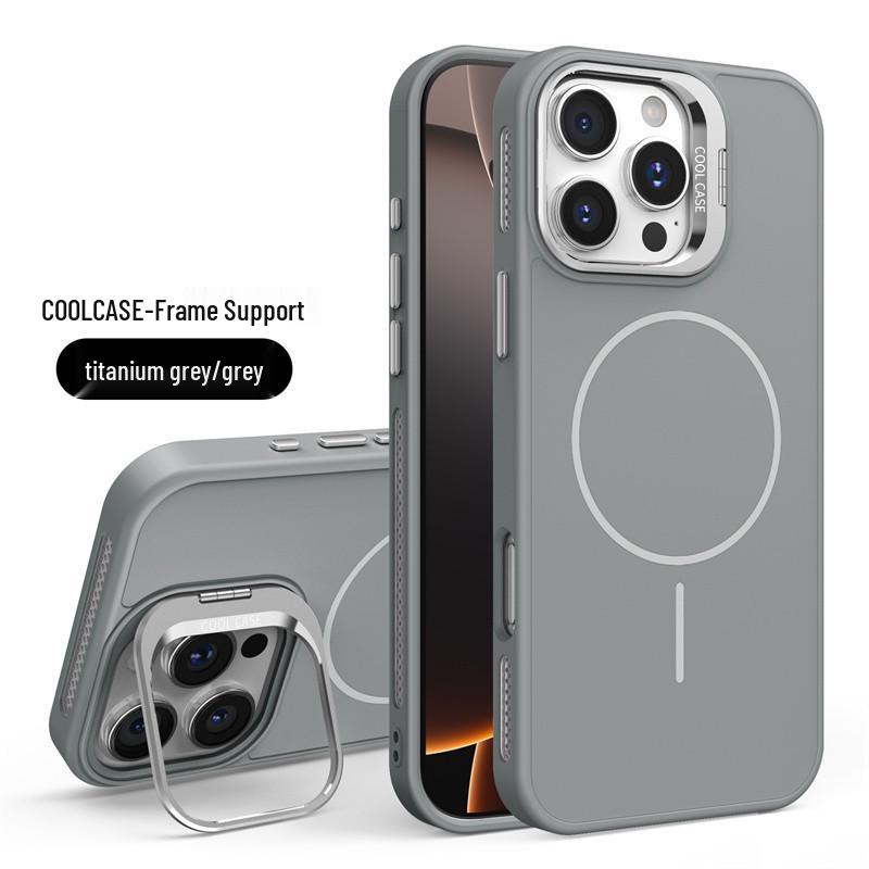 Чехол-держатель для объектива iPhone 17: Совместимо с Apple 15/14; Охлаждение 13; Магнитный 12; Матовый 11; Трансграничный 16p