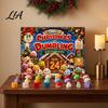 Squeeze Dumplings Toys for Christmas Countdown Advent Calendar with 24Pcs Dumplings, Soft Sensory Fidget Kids Adults, Holiday Decoration