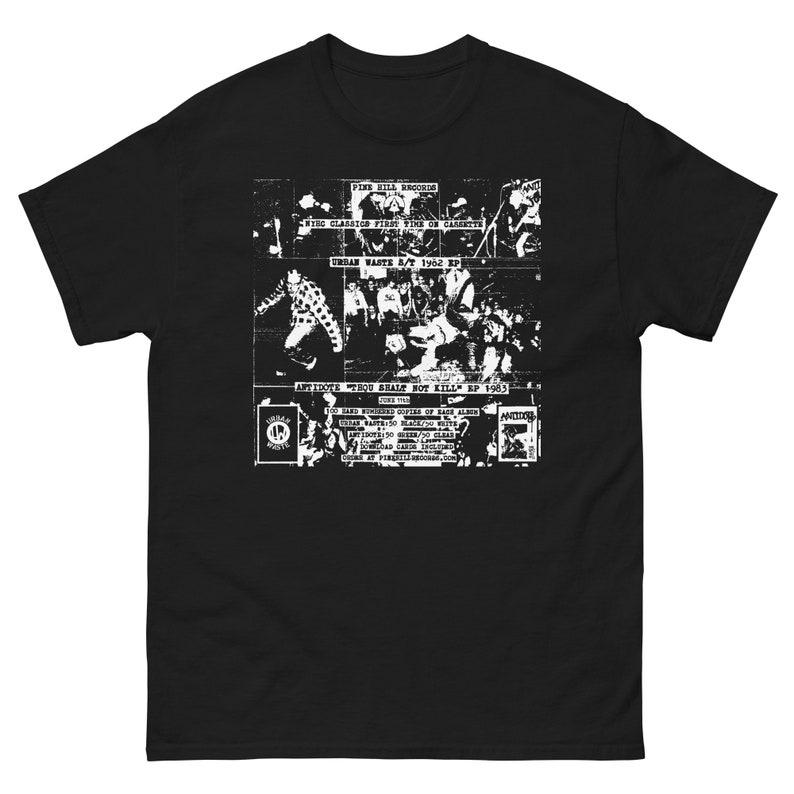 230 г/м² 100% хлопок Punk Music Мужская классическая футболка