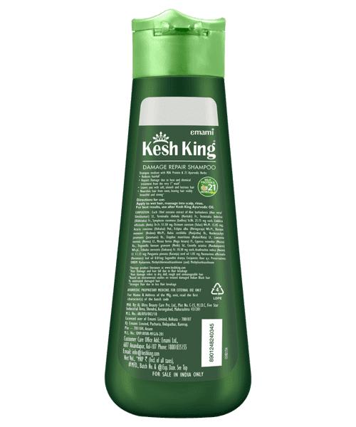 Kesh King Аюрведический шампунь для восстановления повреждений 340мл