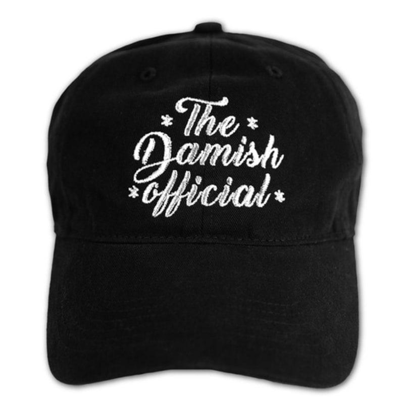 DAMISH OFFICIAL SCRIPT BALL-CAP_BLACK