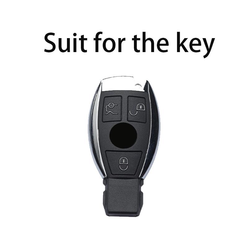 ТПУ для Mercedes Benz W203 W204 W212 C180 GLK300 CLS CLK CLA SLK C S E Класс Чехол-футляр для брелока автомобиля Держатель-сумка Брелок