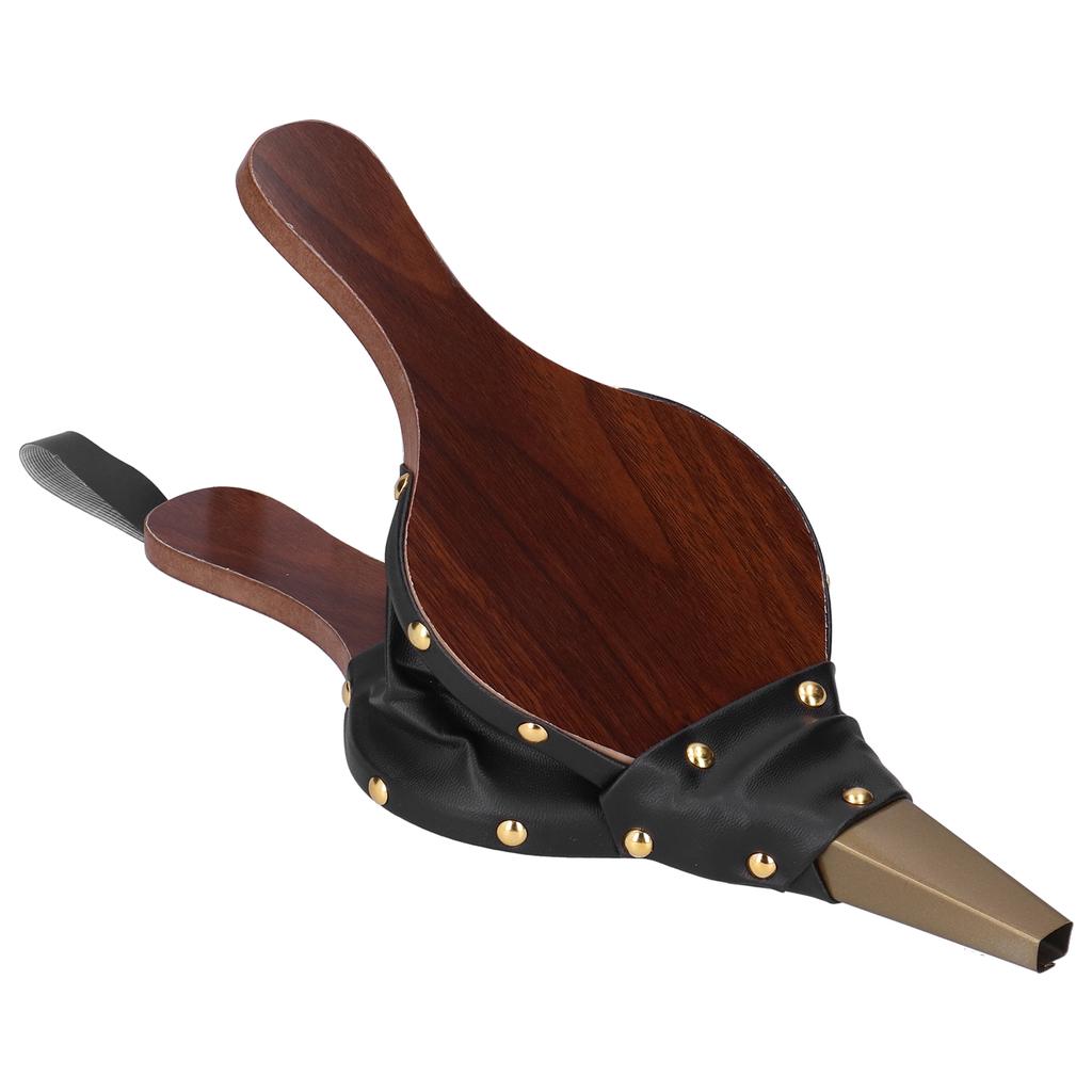 Fireplace Bellows Portable Manual Wood Air Blower for Outdoor Camping BBQ Fire Tools