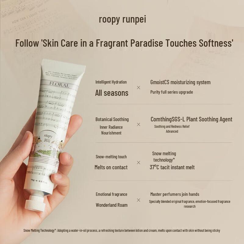 Roopy Joyful Realm Fougere Fragrance Hand Cream