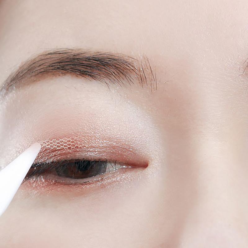 480 Pcs Lift Strips Makeup Tools Beauty Double Eyelid Tape Lace Mesh Eyelid Sticker Invisible Eye Stickers Self-Adhesive Fiber