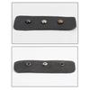GOUIUN 4mm 100 for leather crafting and doll Single-sided, mushroom-shaped rivets, head, sets, making. Silver.