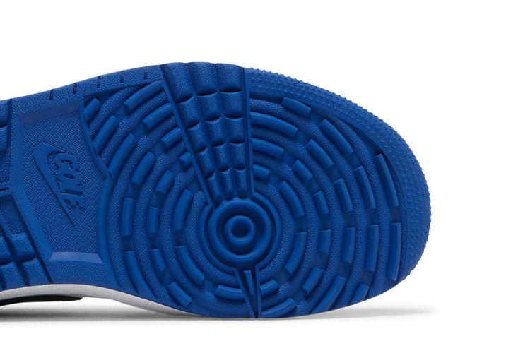 Мужские кроссовки Nike Jordan 1 Retro Low Golf Royal Toe Белый/Черный/Спортивный Королевский