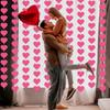 6/8 Штук Украшение Сердце Любви День Святого Валентина Сердечные Подвесные Ленты Для Украшения Дня Святого Валентина И Свадьбы