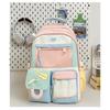School Bag New High-value College Style Fresh and Sweet Backpack Contrasting Color Splicing Junior High School Backpack