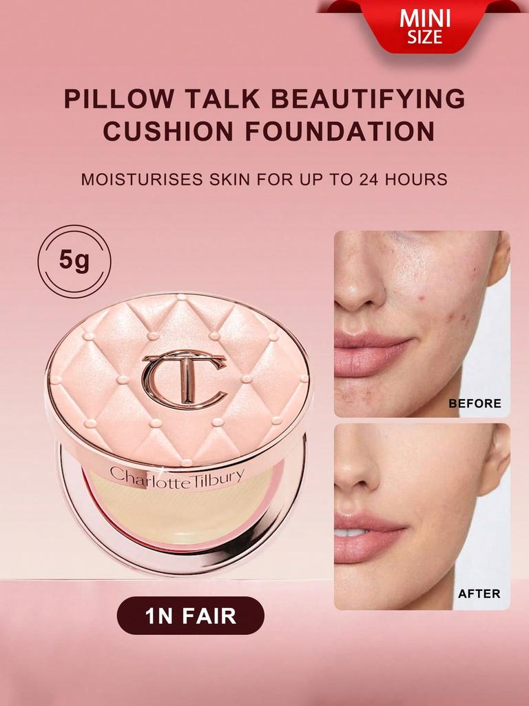 Charlotte Tilbury 1C Fair Pillow Talk Cushion 5 г Улучшающая сияние база