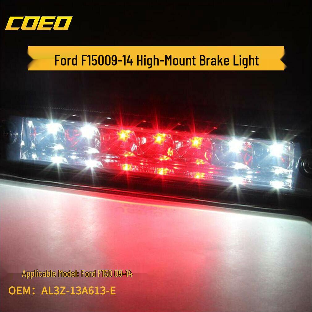 Ford F150 09-14 LED High-Mount Brake Light AL3Z-13A613-E Red Warning Light