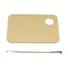 Gold Makeup Mixing Palette Acrylic Foundation Palette with Spatula for Mixing Makeup Cream Nail Art