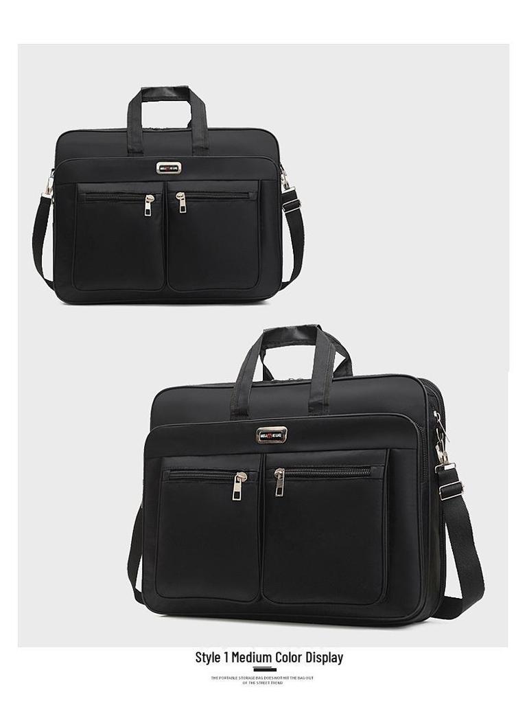 Мужская многофункциональная деловая сумка для MacBook - нейлоновая сумка 15,6" и 17"