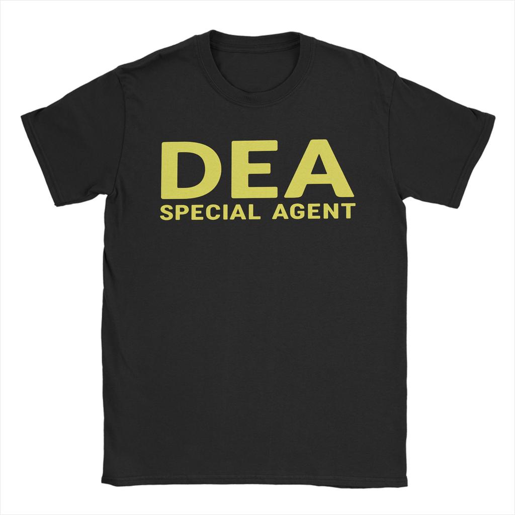 Usa Logo Dea Federals Interdiction Agency Unisex Unisex T Shirts Vintage Tees Short Sleeve O Neck Tshirt Cotton Plus Size Tops