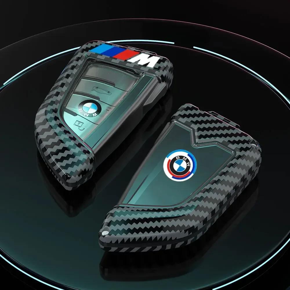 BAGE7 Car Sticker Hot 2025 M 2025 ABS Car Key Case Cover Shell for BMW M X1 X3 X4 X5 F15 X6 F16 G30 G11 F48 F39 520 525 G01 G02 G05 G3