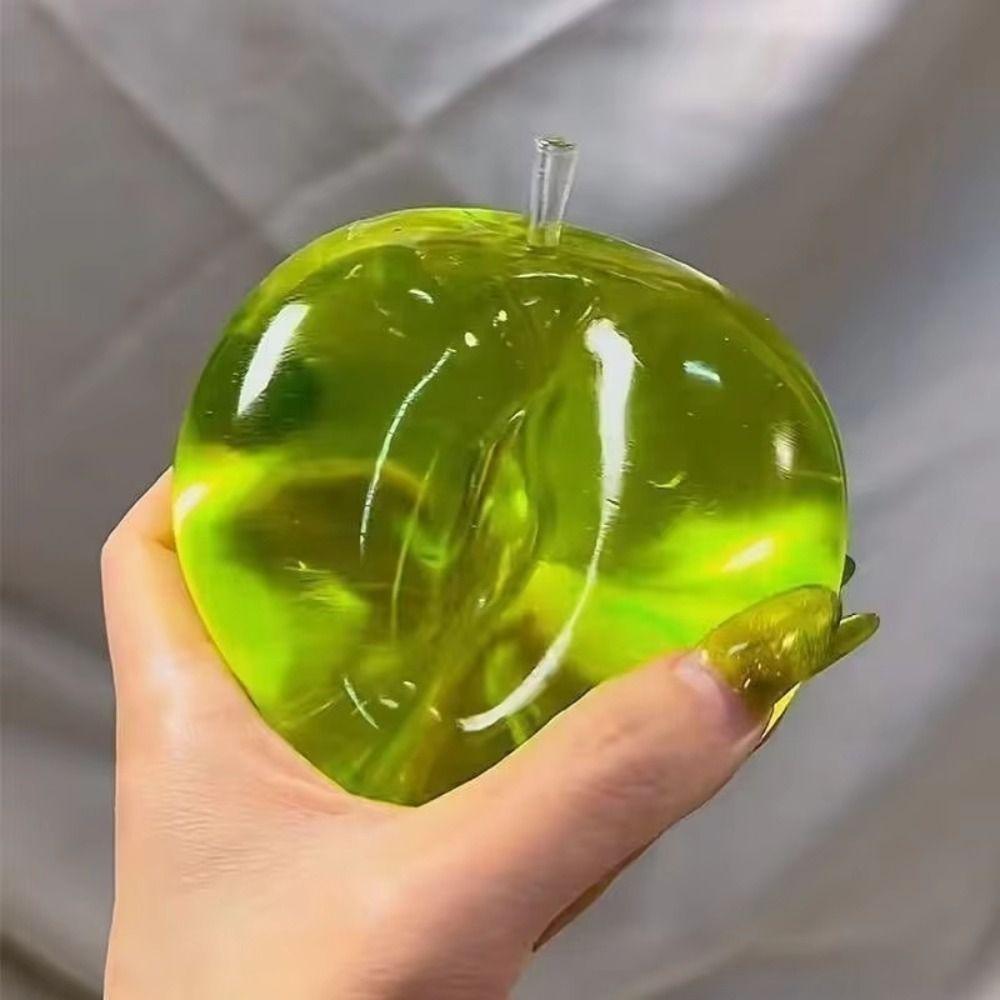 Soft Ball Quick-rebound Squeeze Toy Transparent Maltose Squishy Toy Office