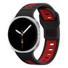 Двухцветный ремешок для Samsung Galaxy Watch 8 40 мм 44 мм 46 мм спортивный силиконовый Дышащий Браслет correa Galaxy Watch 8 classic