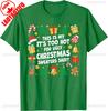 Merry Christmas Candy Cane Christmas Hat This Is My Christmas Funny Xmas PJs Unisex Unisex Gift Graphic Tshirts Fashion Allmatch