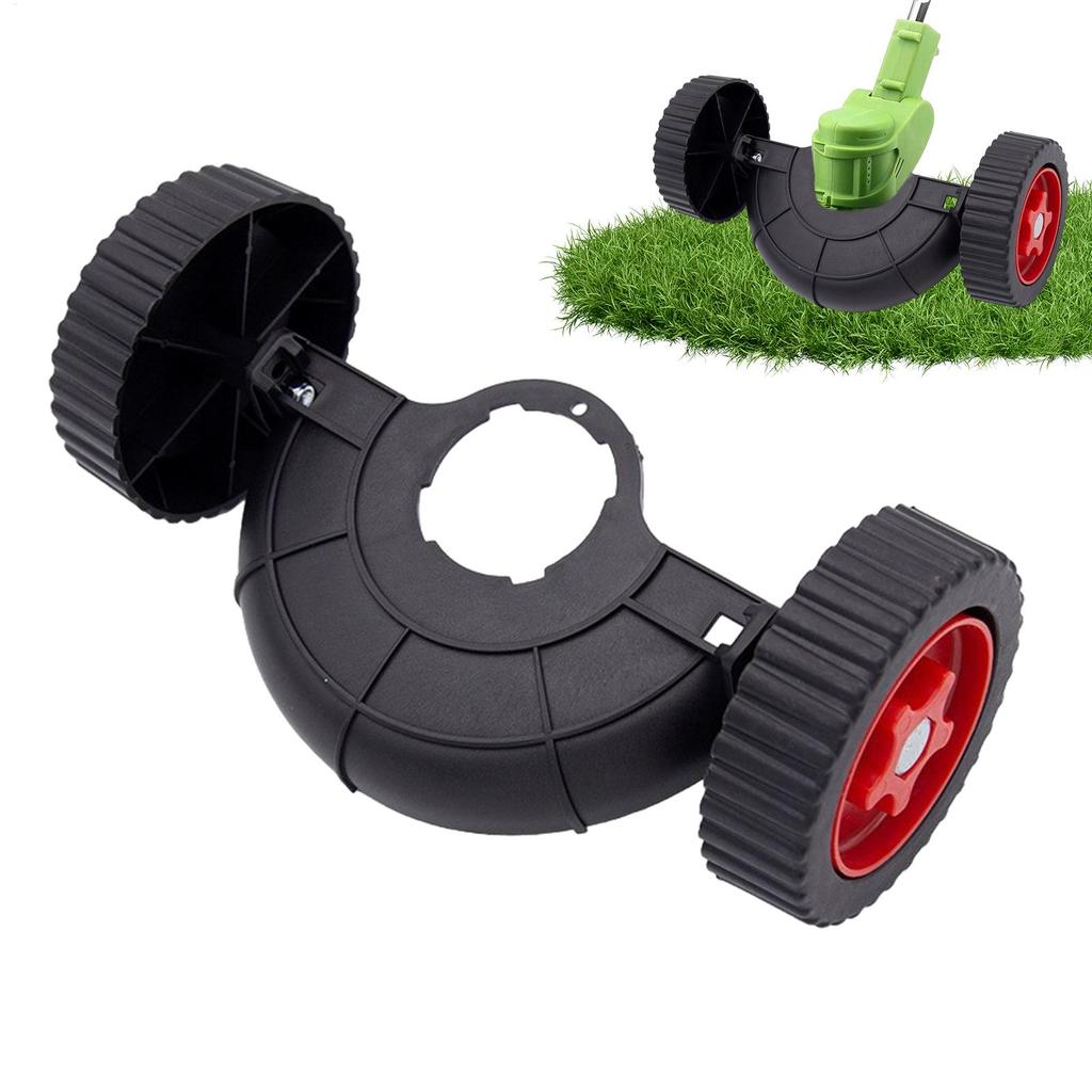 String Trimmer Support Wheels String Trimmer Auxiliary Attachment Grass Eater Support Wheels for String Trimmer Grass Eater