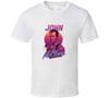 John Mcclane Die Hard Retro 80's Neon Portrait Movie Unisex T-shirt
