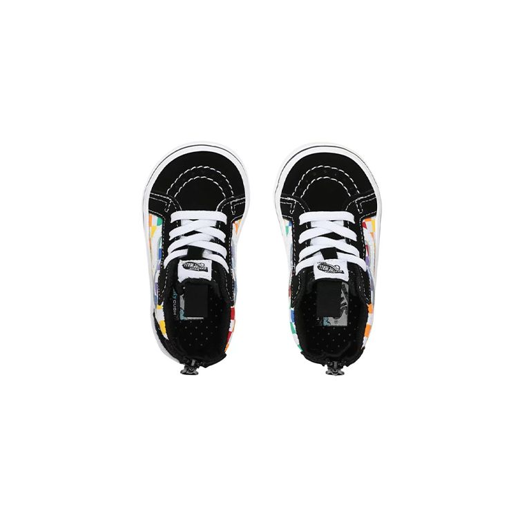 Vans Checkerboard Comfycush SK8-Hi Zip Multicolor Baby Sneakers VN0A4VJNU09