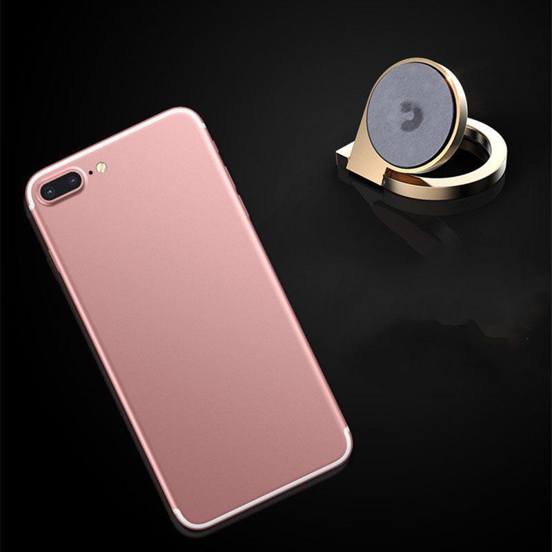 Тонкое кольцо-подставка для телефона на 360 градусов для iPhone X 7 plus/Samsung/Xiaomi All Smart Phone Holder