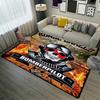 Böhse Onkelz German Rock Band Carpet, Retro Rug, Suitable for Living Room, Bedroom, and Bar.
