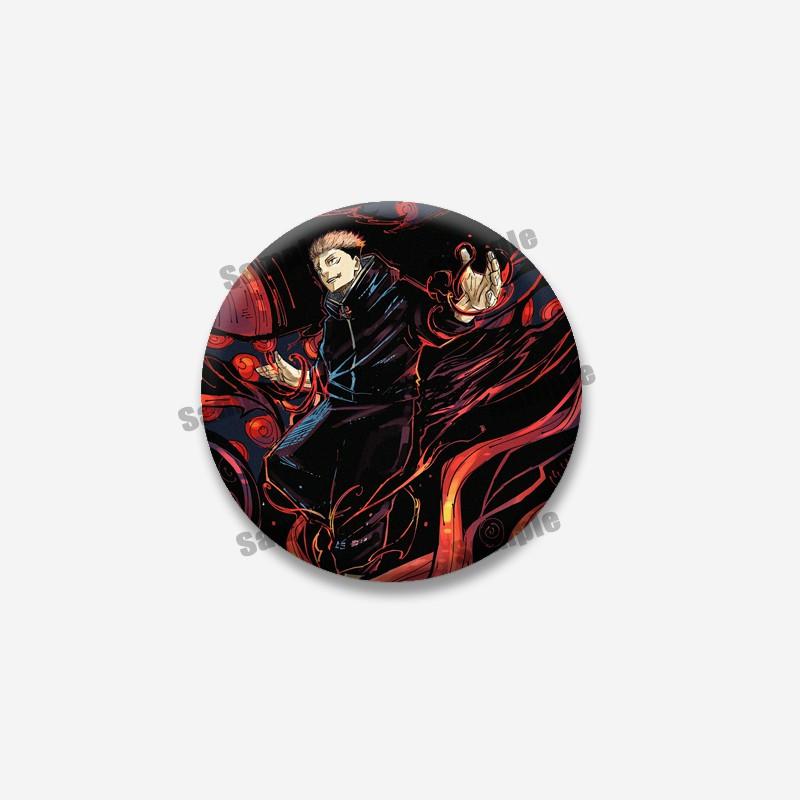 Anime Series JJK Modulo Lapel Pins Backpack Clothes Jewelry Badges Accessories Yuka Okkotsu Maru Cartoon Brooch Friend Fans Gifts