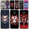 Чехол для Xiaomi Redmi Note 11S 11T 11 10 8 Pro 8 8T 9 9T 9S 10, чехол для Redmi K50 K40S K40 10 9A 9C 9, японская маска самурая Они