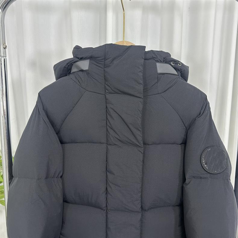 Пуховая куртка с капюшоном Уян Наны: Съемный, Ветрозащитный, Водонепроницаемый, Теплый, Унисекс