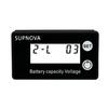 Battery Capacity Indicator DC 8V-100V Lead Acid Lithium LiFePO4 Car Motorcycle Voltmeter Voltage Gauge 12V 24V 48V  60V 72V 84V