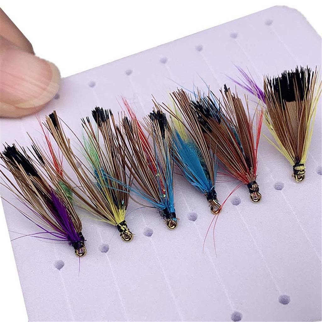 3/6/12/18/24 шт. мокрые мушки для ловли форели, искусственные насекомые, крючок, наживка, бабочка, приманка для ловли форели #8