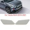 2PCS For Toyota RAV4 XA50 Front Bumper Headlight Headlamp Washer Spray Jet Nozzle Pump Cover Cap Lid Unpainted