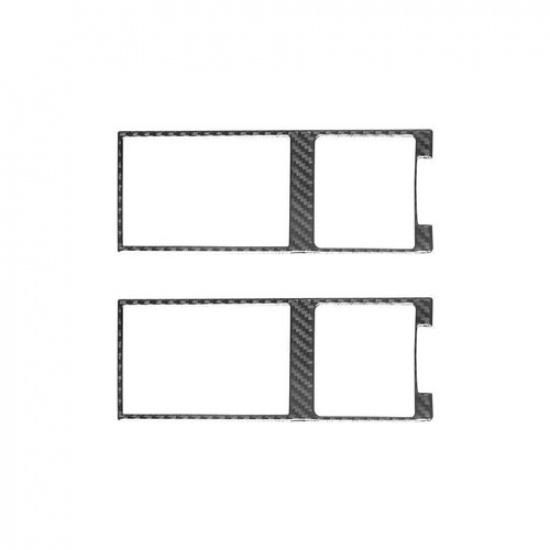 2Pcs Carbon Fiber Side Air Vent Outlet Cover Trim For Mercedes-Benz G-Class W463