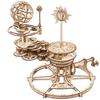 Ugears Mechanical Tellurion 70167 Wooden Puzzle, Crafts & Models, No Glue or Tools Required, for Adults & Kids