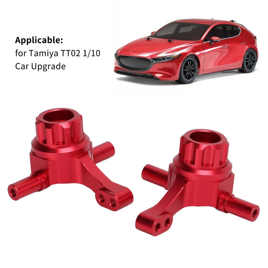 Aluminum Alloy Front Knuckle Arms Steering Cup for 02 1Celsius10 RC Car Upgrade Parts