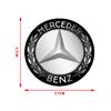 Car Sticker 4Pc Car Wheel Hub Center Cap Sticker Metal Emblem Sticker For Mercedes-Benz AMG C450 C200 C220 C250 C300 C400 W205 S