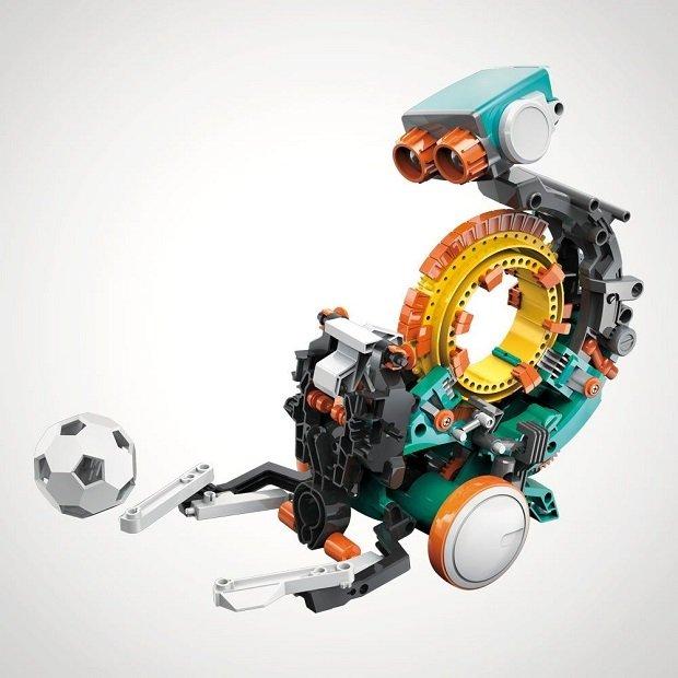 Robot zabawka do składania robot kodujący 5w1 zabawka kreatywna dla dzieci