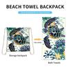 Microfiber Beach Towel Lightweight Super Soft Double-Sided Printing Sand-Free Bath Towel Thin Large Fast Dry Absorbent Towel for Travel Pool
