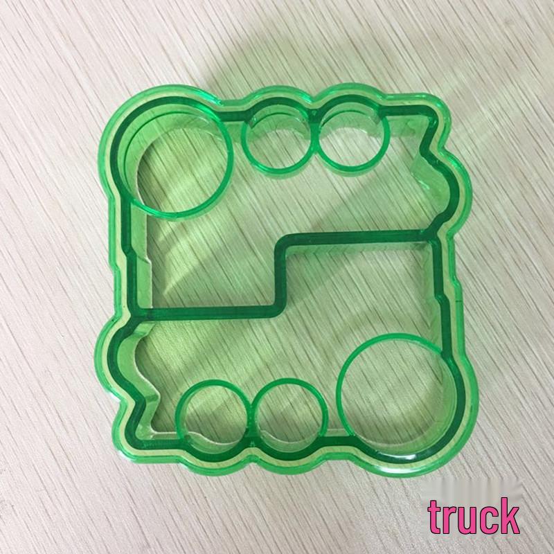 Dinosaur Sandwich Cutter Bread Mold, Plastic Bento DIY, Random Color