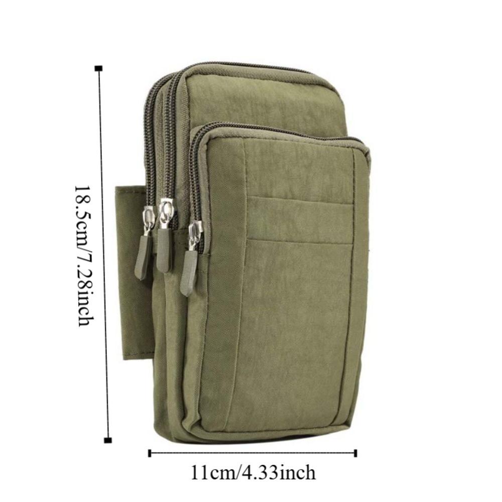 Carrying Case Cell Phone Holder Crossbody Shoulder Smartphone Bag Outdoor Phone Pouch Men Women